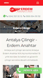 Mobile Screenshot of erdemanahtar.com