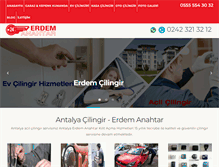 Tablet Screenshot of erdemanahtar.com